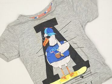 jeansy wycierane: T-shirt, Cool Club, 1.5-2 years, 86-92 cm, condition - Very good