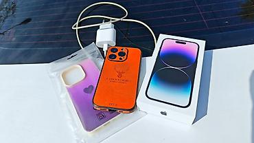 iphone satisi: IPhone 14 Pro, 256 GB, Deep Purple, Face ID — 1