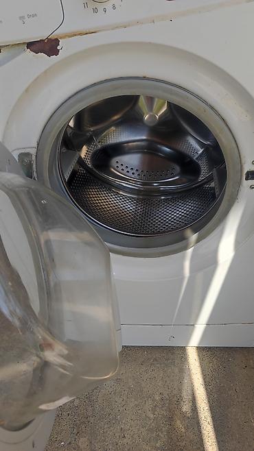 su ilə işləyən ventilyator: Paltaryuyan maşın Indesit, 7 kq, İşlənmiş, Avtomat, Qurutmasız, Kredit yoxdur, Ünvandan götürmə — 3