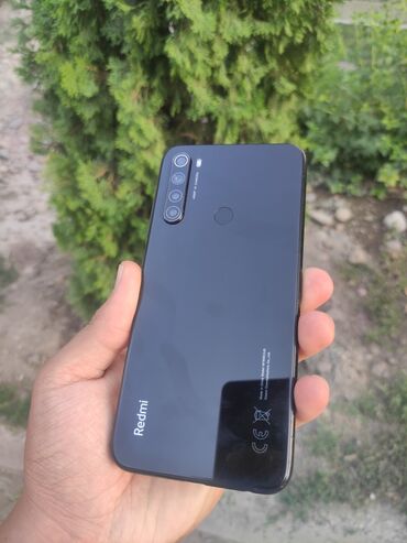 чехол редми нот 5: Redmi, Redmi Note 8, Колдонулган, 64 ГБ, түсү - Кара, 2 SIM