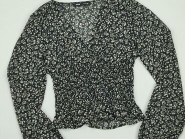 bluzki w serek długi rekaw: Блуза жіноча, SinSay, XS, стан - Дуже гарний