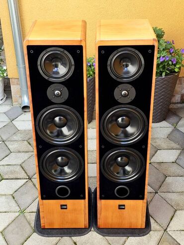 Zvučnici i stereo sistemi: Canton Ergo SC-L – podnostojeće Hi‑Fi zvučne kutije - Tip: 3‑tronski — 5