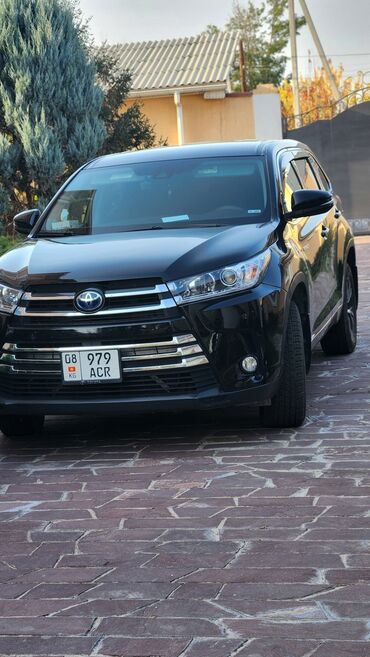 Toyota: Toyota Highlander: 2018 г., 3.5 л, Типтроник, Гибрид, Внедорожник