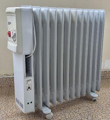 yag radiyatoru: Yağ radiatoru ZASS (11 seksiya, 2000 W). Alman brendi ZASS yağ — 5