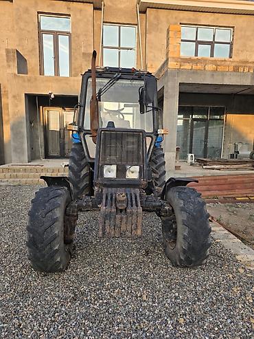 traqtor: Belarus 82 (MTZ-82) traktor – xəndək açan (trench) avadanlıqla — 5