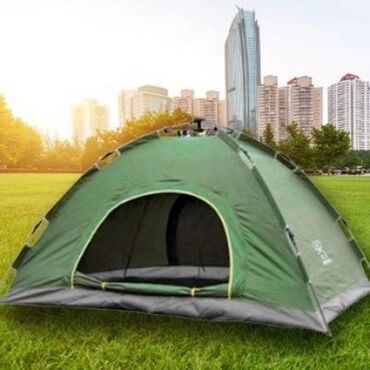 материал для палатки: Автоматическая палатка 4-х местная с автоматическим каркасом не только
