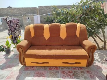 Digər mebel: Divan ve 2 kreslo desti satilir unvan bine savxoz