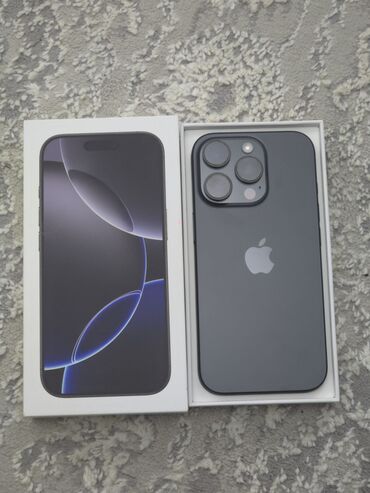 нашли телефон: IPhone 16 Pro, Б/у, 256 ГБ, Black Titanium, Коробка, 93 %