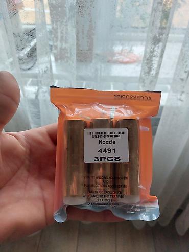 гул апа: Bernard 4491 Qaynaq Nozzle-ları (Qaz Başlığı) - 3 ədəd - Komplekt: 3 — 1