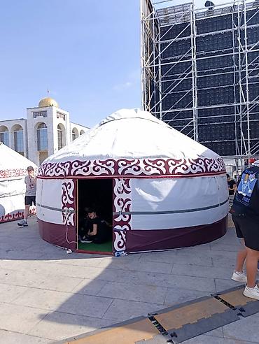 тент крыша: Аренда Аренда Аренда Юрта традиционная круглая. - Каркас: сборный — 3