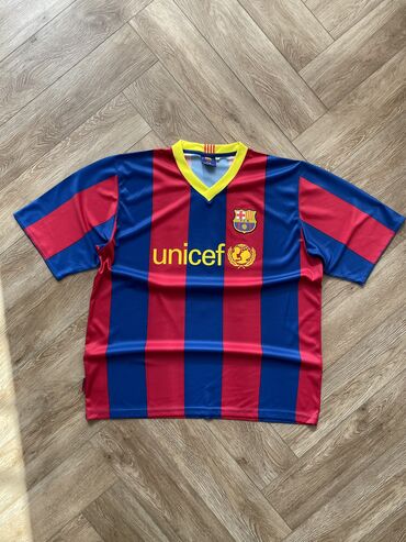 Футболки: FC BARCELONA MESSI OFFICIAL UNICEF ОРИГИНАЛ

Как новые