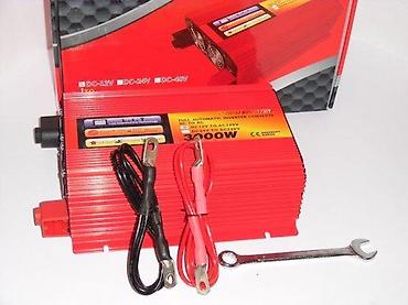 Pretvarači napona: Pretvarač napona 3000W – DC na AC - Tip: potpuno automatski pretvarač — 1