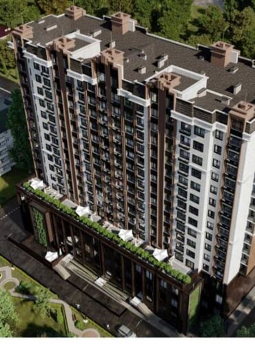 1комнатную квартиру: 1 комната, 56 м², 9 этаж, ПСО (под самоотделку)