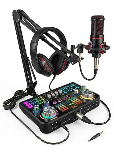 dynacord 1600 3: Podkast/streaming üçün peşəkar audio dəst • Komplekt: kondensator — 1