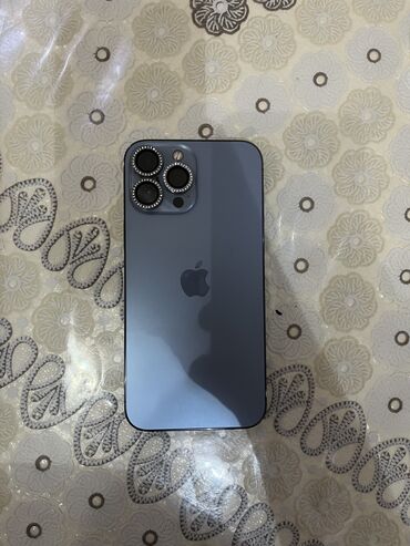 dubay 13: IPhone 13 Pro Max, 128 GB, Blue Titanium, Face ID