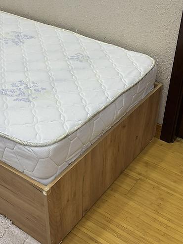 Односпальные кровати: Односпальная кровать, Б/у, С матрасом, длина - 200 см — 5