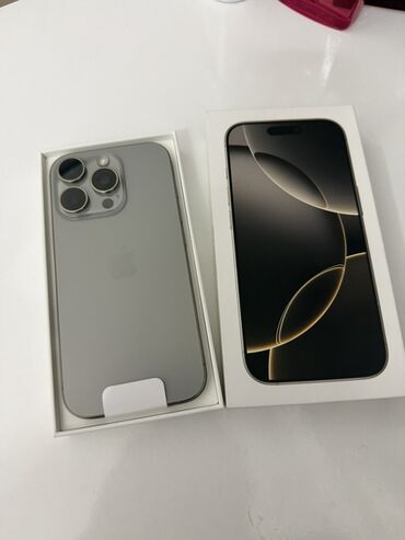 Apple iPhone: IPhone 16 Pro, 128 GB, Natural Titanium, Zəmanət, Simsiz şarj, Face ID — 7