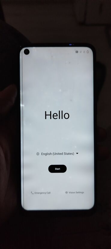 ucuz qiymətə telefon: OnePlus Nord N10 5G, 128 GB, rəng - Göy, Sensor, İki sim kartlı, Face ID