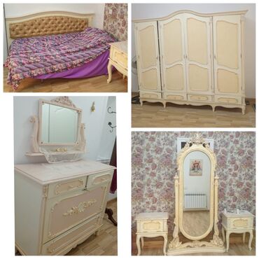 Çarpayılar: İkinəfərlik çarpayı, Dolab, Termo, 2 tumba, İşlənmiş