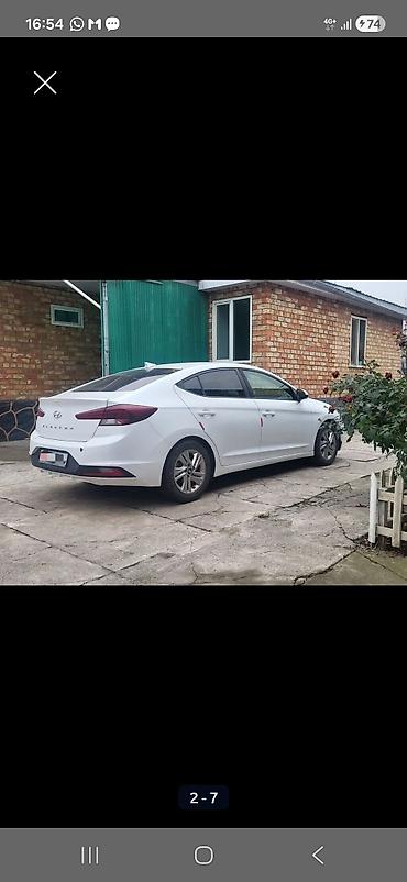 mers 212: Hyundai Elantra: 2019 г., Автомат, Бензин, Седан — 2