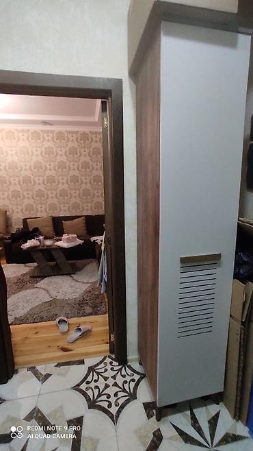 pencere qapi: Mətbəx/dəhliz üçün hündür, dar saxlama dolabı - Ölçü: təxmini 200 sm — 2