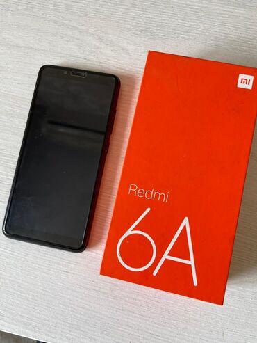 Xiaomi: Xiaomi, Redmi 6A, Б/у, 32 ГБ, цвет - Черный, 2 SIM
