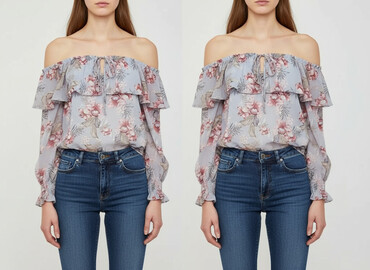 bluzy z odkrytymi ramionami: New Look, Women's blouse, size XS