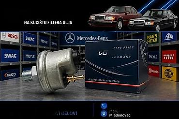 MERCEDES 124 190 DAVAC PRITISKA ULJA NA KUCISTU FILTERA ULJA | Davac