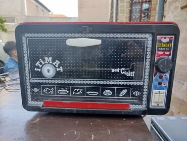 itimat duxovkalar: Duxovka Itimat, Elektrik, rəng - Qırmızı, Ayrıca dayanan, İşlənmiş