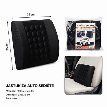 KMT masaža lumbalne podrške 2000178 Opis: Jastuk za auto sedište