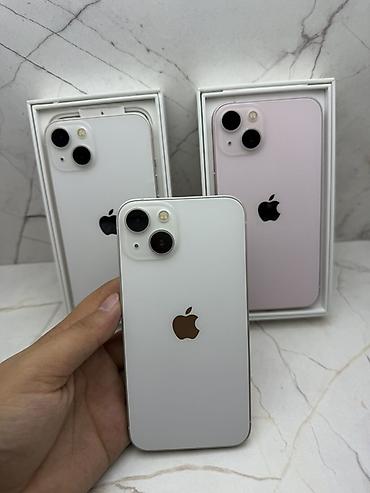 redmi note 12 pro lalafo: IPhone 13, Б/у, 128 ГБ, Белый, Коробка, В рассрочку, 76 % — 1