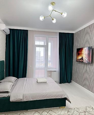 Посуточная аренда квартир: 1 комната, Душевая кабина, Постельное белье, Кондиционер — 3