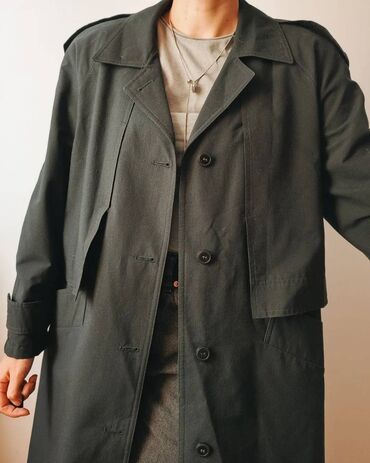 Mantili: S (EU 36), Polovno, Sa postavom, Jednobojni, bоја - Crna — 9