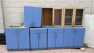 готовые сборки: Кухонные гарнитуры (2 комплекта) 1) Угловой комплект белого цвета - — 3