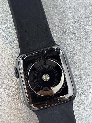 mi fit: Б/у Apple Watch 5, 40мм, без зарядки. Рабочие, без дефектов, сколов и — 2