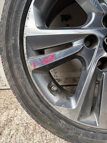 диски на гетз: Колеса в сборе 225 / 45 / R 17, Лето, Б/у, 1 шт, Легковые, Литые, отверстий - 5 — 2