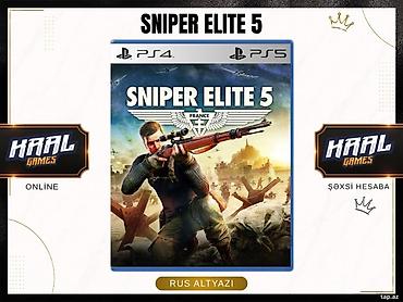 sniper elite: PS4, PS5 oyunu "Sniper Elite 5" 👑 PS4 və PS5 üçün Sniper Elite 5 — 1