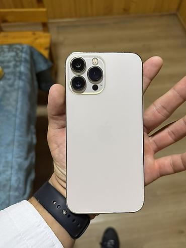 iphone 16 pro 2 ci el: IPhone 13 Pro Max, 128 GB, Matte Gold, Simsiz şarj — 1