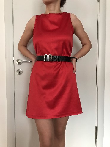 Crvena satenska haljina - Srbija: Dress Club 0101 Brand