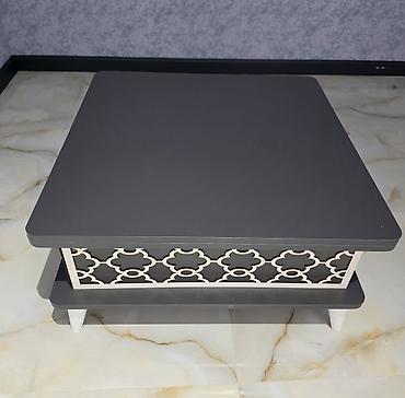 transformer stol: Müasir dizaynlı transformasiya olunan jurnal masası. Model — 1