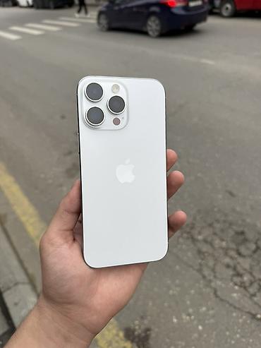iphone pro max: IPhone 16 Pro Max, 256 GB, White Titanium, Face ID — 1