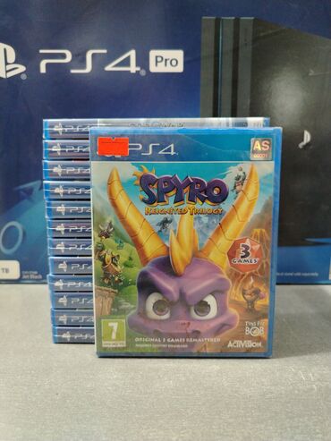 pileteler: Ps4 üçün spyro oyun diski. Tam yeni, original bağlamada. -Sahil və