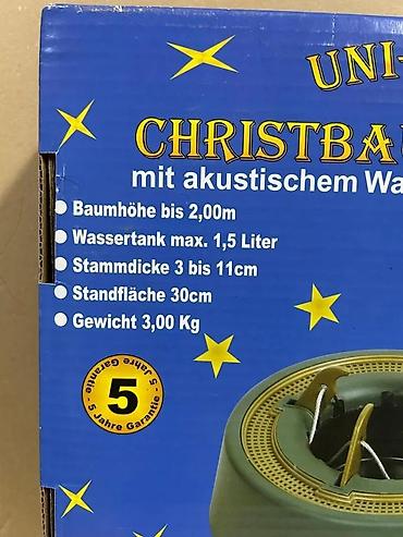 Praznična dekoracija: Stalak za jelku UNI-MAX “Garant” sa akustičnim upozorenjem nivoa vode — 9