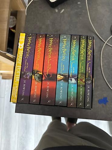 Полный коробочный комплект книг «Harry Potter» на английском языке (7