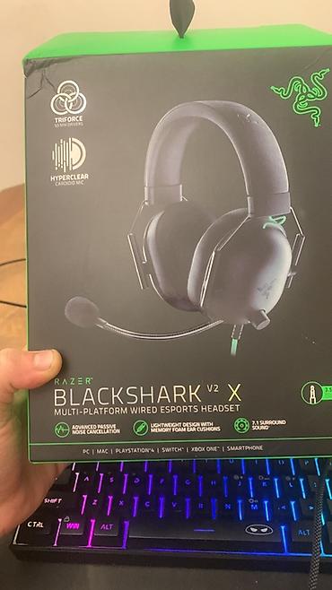 razer blackshark v2 pro: Razer BlackShark V2 X oyun qulaqcığı Multi-platform simli esports — 1