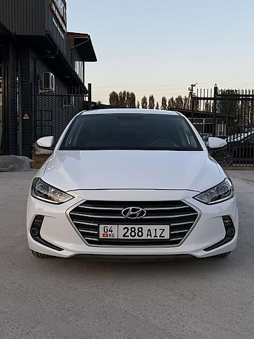 kirgiz auto: Hyundai Avante: 2017 г., 1.6 л, Автомат, Бензин, Седан — 3
