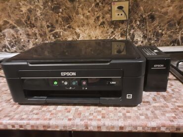 printerlər satisi: Epson l364 printeri əla vəziyyətdədir təcili satılır həm rəngli həm ağ