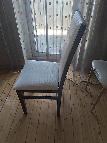 metbext ucun divan: Mətbəx üçün, İşlənmiş, rəng - Ağ Stul — 2