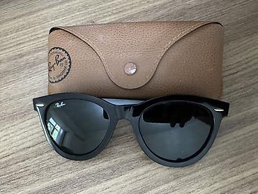 Original Ray-Ban qadın gün eynəyi + Despada line eynəyi hədiyyə -