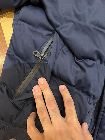 tuklu geyim: 🧥 ZARA-dan dəbli göy rəngli qış gödəkcəsi satılır!  ZARA brendinə — 4